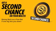 Betfair Second Chance Tokens give your Money Back as a Free Bet if one leg of your Multi lets you down!