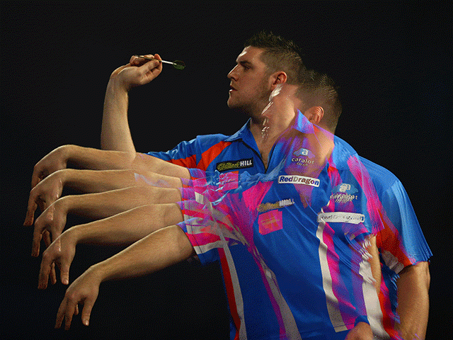 Stats dictate that Daryl Gurney is starting on the double better