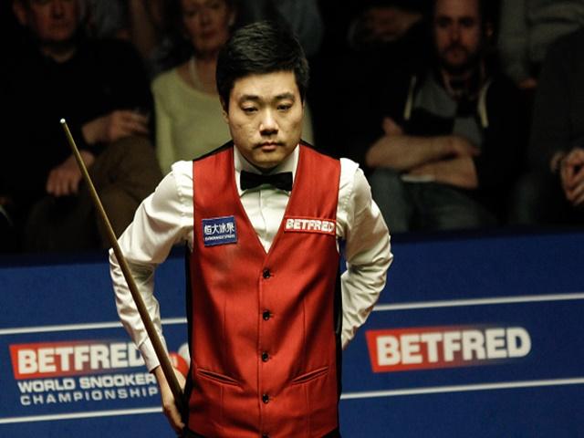 Ding's recent record in London is terrible