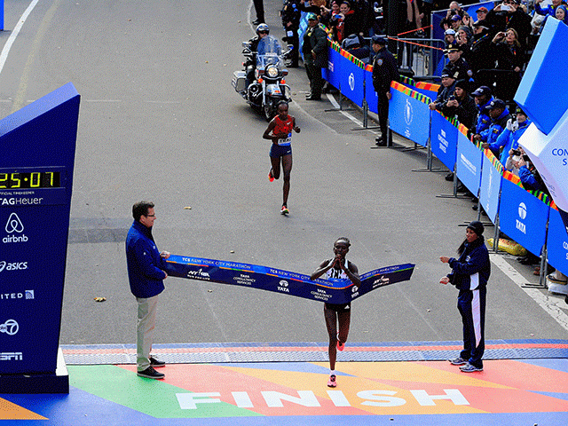 New York showed that Keitany has retained her best form
