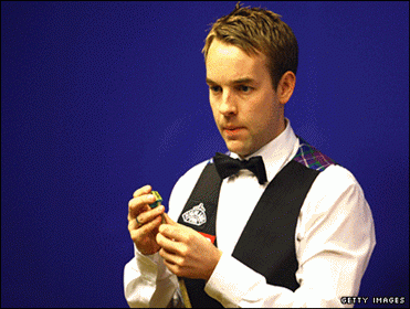 Ali Carter usually saves his best snooker for the Crucible