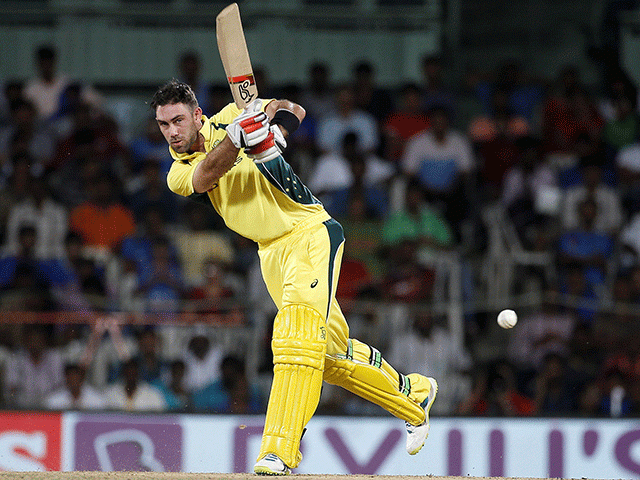 Glenn Maxwell is value to top score for the Aussies 