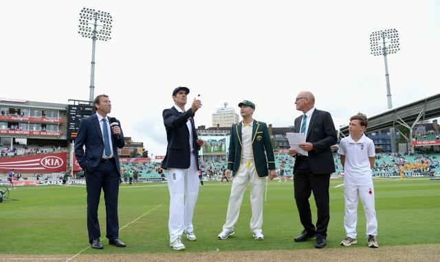 Cook flipped on day one at The Oval