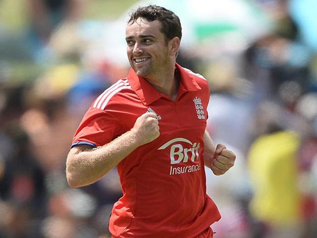 England bowler Stephen Parry