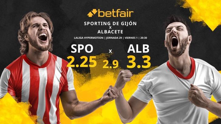 Sporting de Gijón vs. Albacete: horario, TV, estadísticas