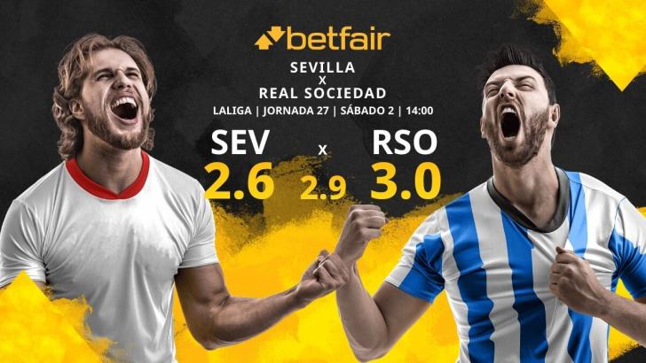 Sevilla FC vs. Real Sociedad: horario, TV, estadísticas, clasificación y  pronósticos