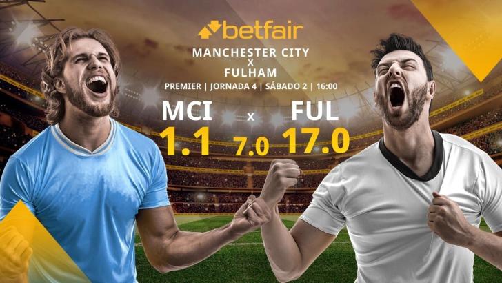 Estadísticas de manchester city contra fulham