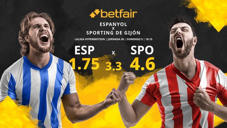 RCD Espanyol vs. Real Sporting de Gijón horario, TV, estadísticas, clasificación y pronósticos