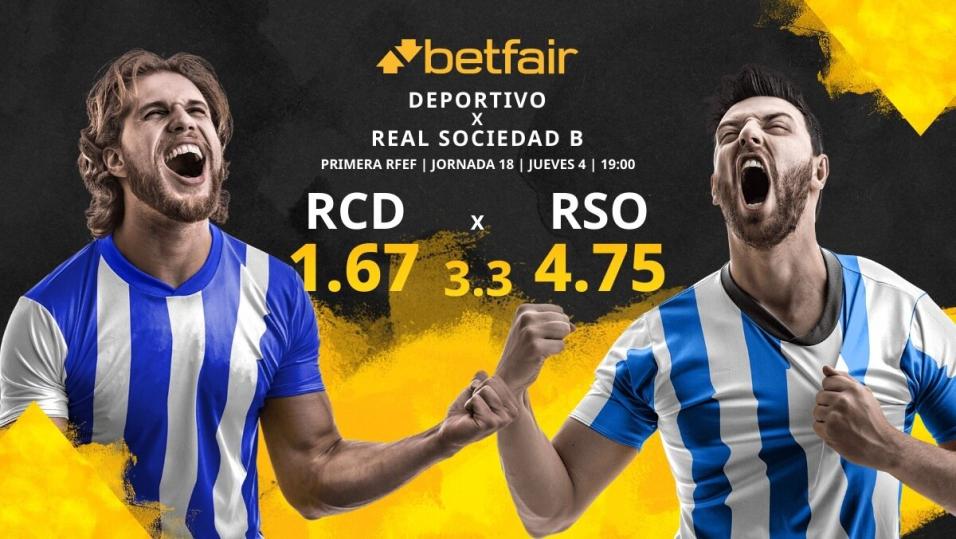 RC Deportivo De La Coruña Vs. Real Sociedad B: Horario, TV ...