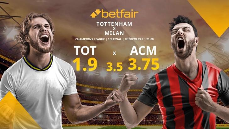 Tottenham Hotspur FC vs. AC Milan: alineaciones, horario, TV