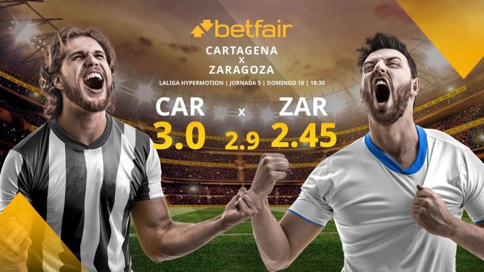 Horario y dónde ver el Real Zaragoza-Cartagena