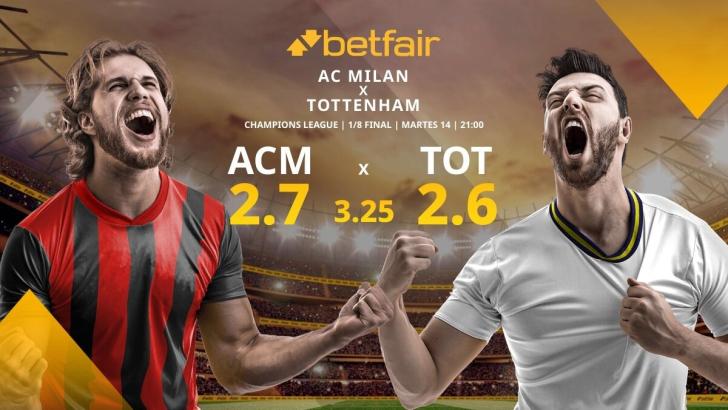 Tottenham Hotspur FC vs. AC Milan: alineaciones, horario, TV