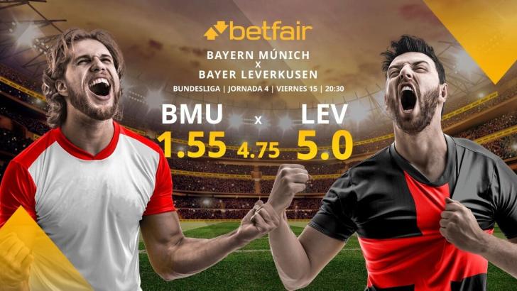 Bayern Múnich Vs Bayer Leverkusen Horario Tv Estadísticas Clasificación Y Pronósticos 