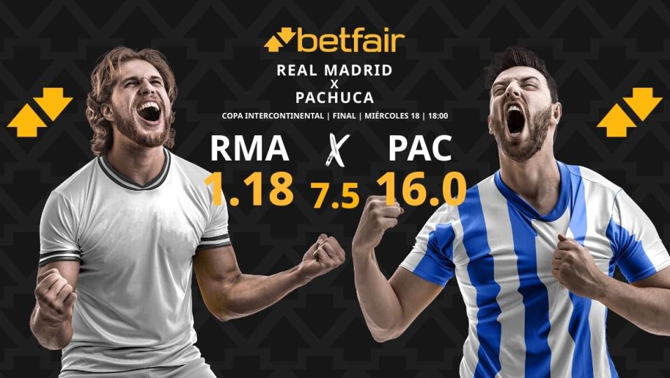 Real Madrid vs. CF Pachuca horario, TV, pronósticos, estadísticas y cuadro