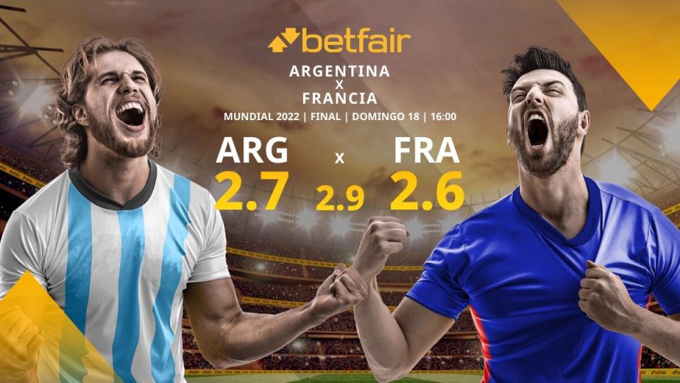 Argentina vs. Francia horario, TV, alineaciones, estadísticas y mejores pronósticos