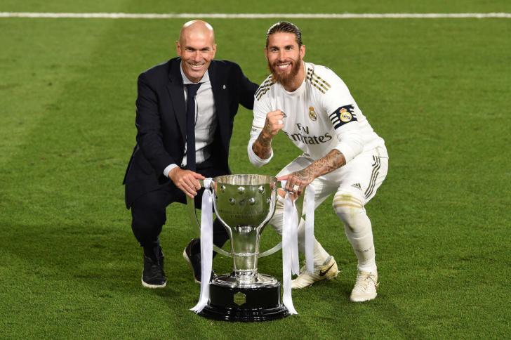 El jugador del Real Madrid, Sergio Ramos