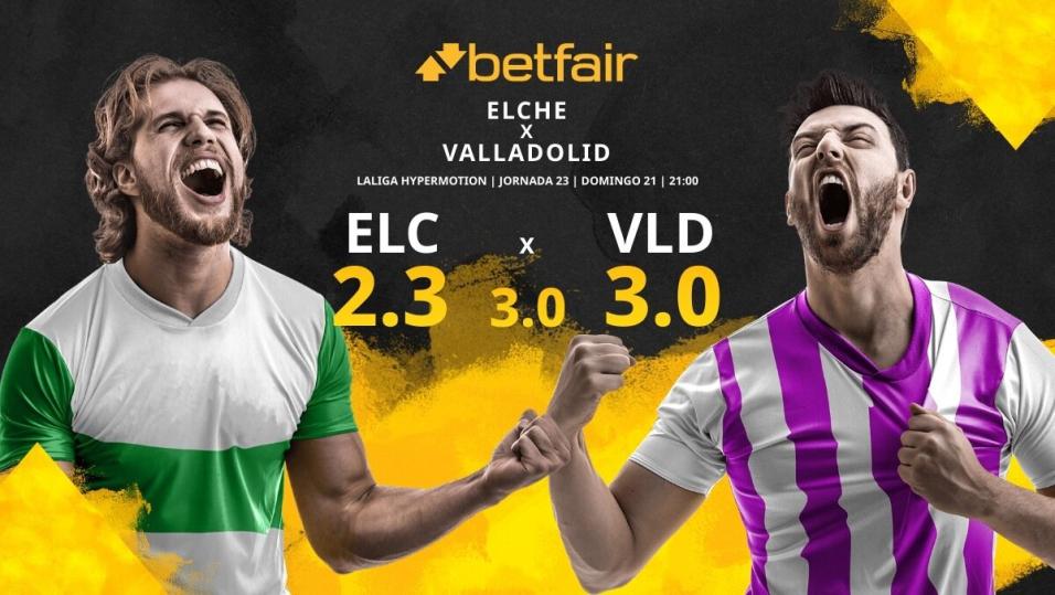 Estadísticas de real valladolid contra elche c. f.