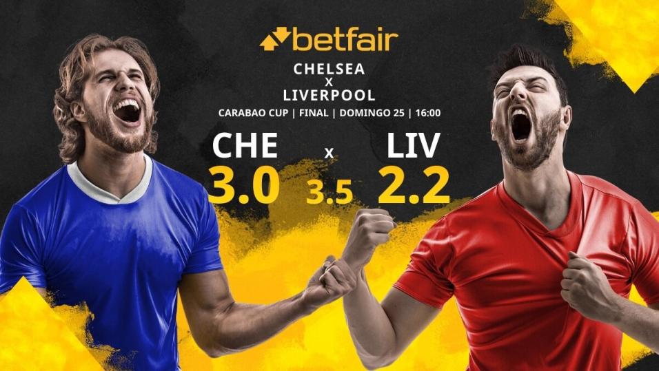 Chelsea Vs Liverpool Horario Tv Estadísticas Cuadro Y Pronósticos