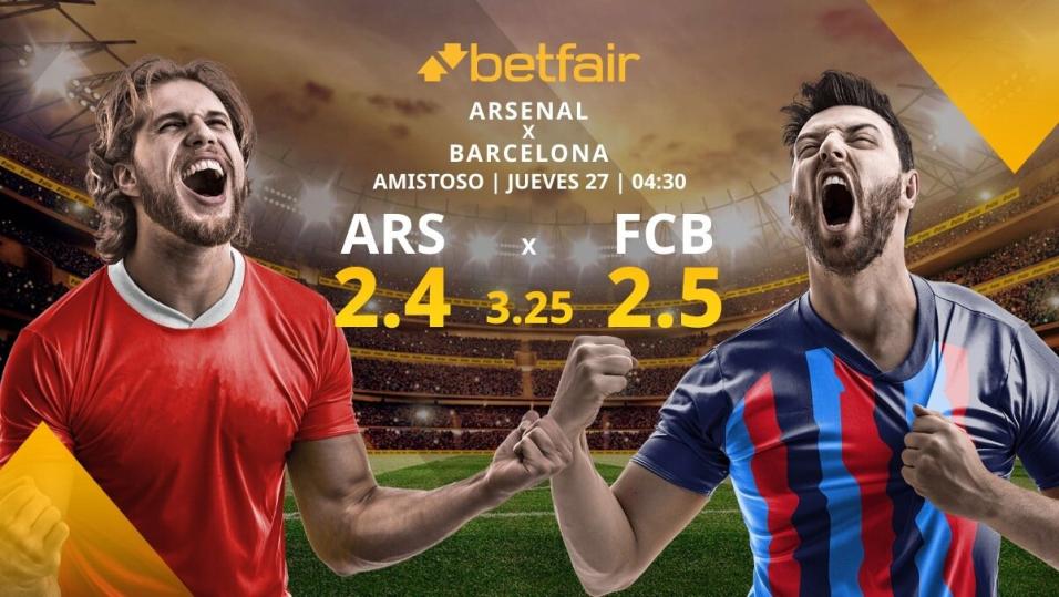 Arsenal vs. FC Barcelona horario, TV, estadísticas, clasificación y pronósticos