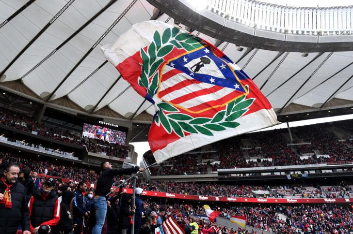 Bandera del Atlético de Madrid