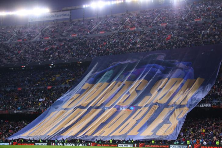 Afición del F.C. Barcelona