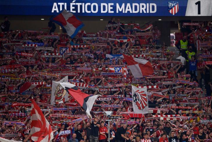 Afición del Atlético de Madrid