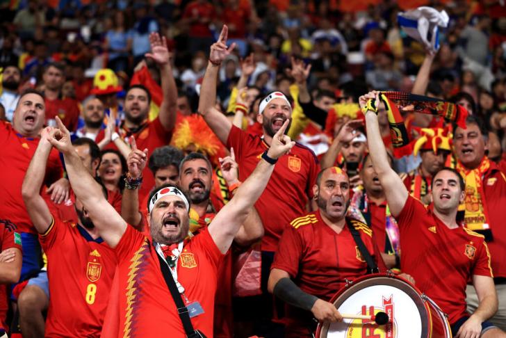 Seguidores de España en el Mundial de Qatar 2022