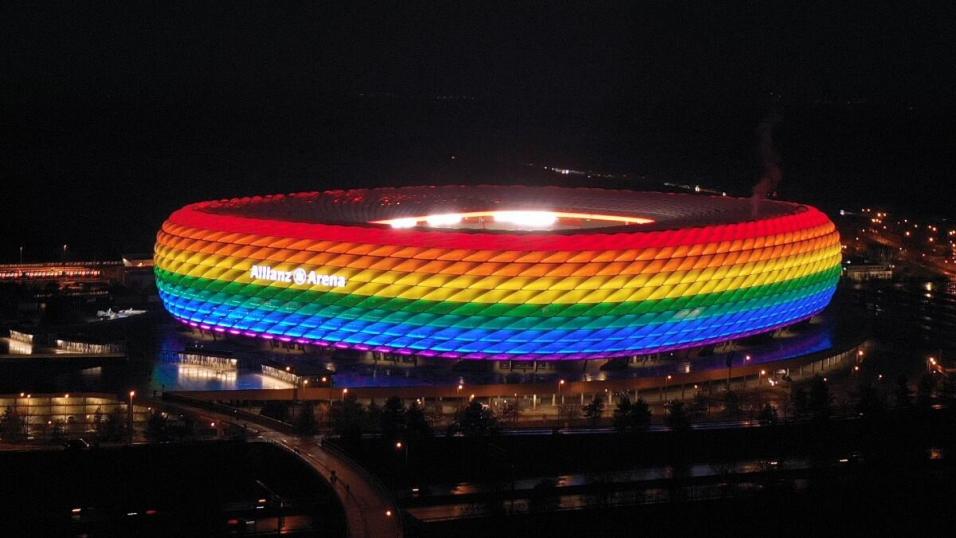 El Allianz Arena durante la Eurocopa
