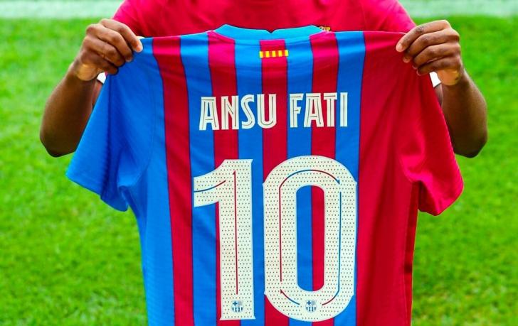 Ansu Fati, estrella del Barcelona