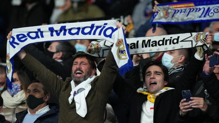La afición del Real Madrid espera alegrías