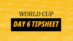 Image for Betfair' Day 6 World Cup Tips