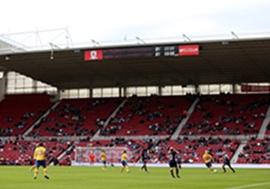 Expect plenty of empty red seats at the Riverside for Doncaster's visit