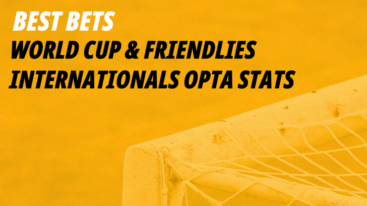 Image for Opta stats and best bets international football this week