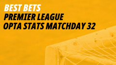 Image for Premier League Opta stats and predictions matchday 32