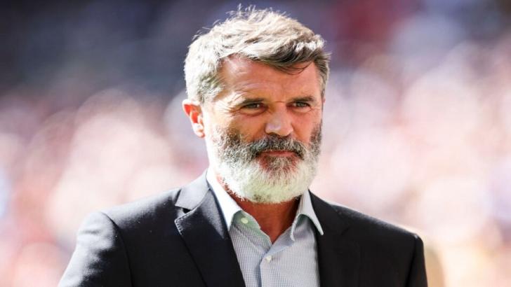 Roy Keane at the 2023 Community Shield