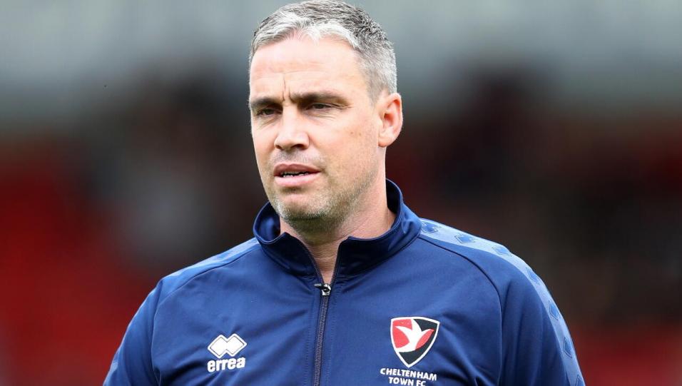 Michael Duff, the Cheltenham Town manager