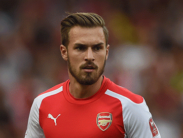Ready to rock: Aaron Ramsey