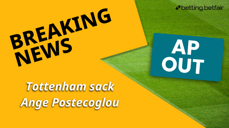 Ange Postecoglou sacked