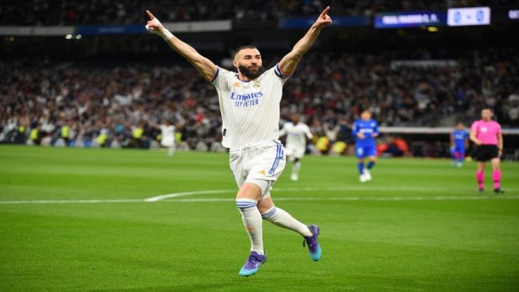 Karim Benzema was the scourge of Chelsea with his first leg hat-trick