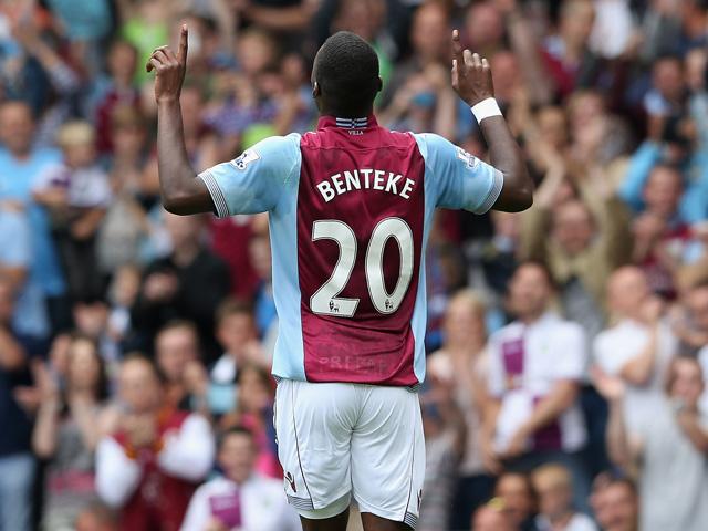This cheery Christian Benteke snap was taken weeks after he submitted a transfer request in 2013