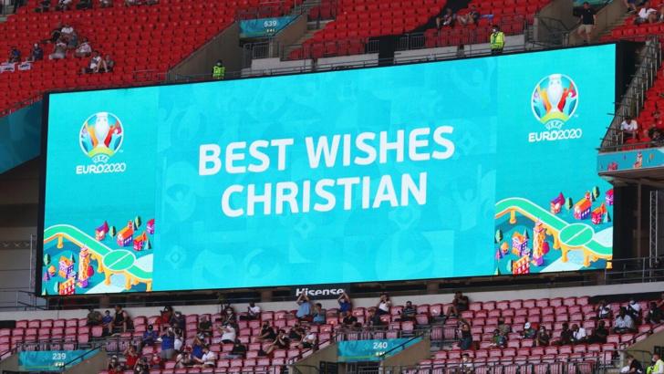 Christian Eriksen Best Wishes