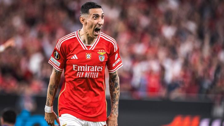 Argentina and Benfica winger Angel Di Maria