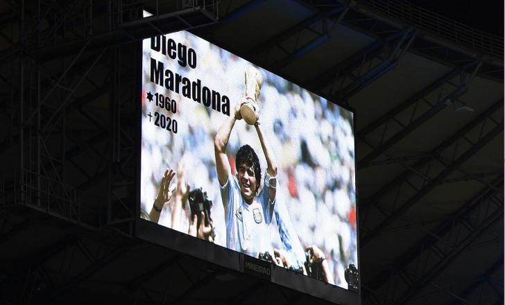 Diego Maradona tribute