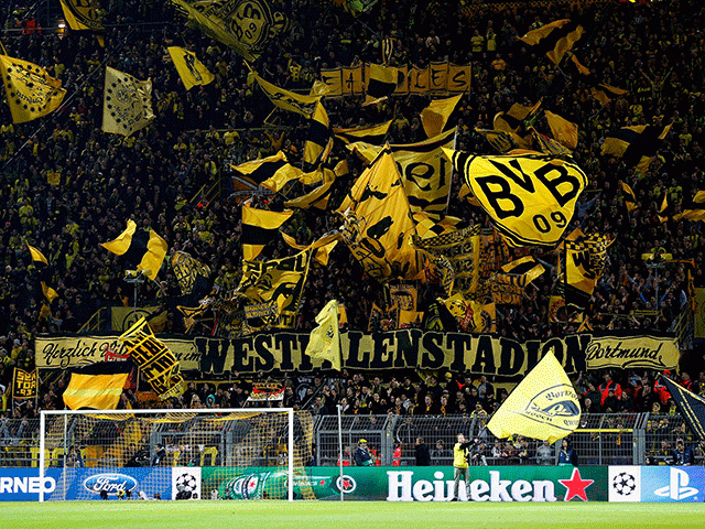 Signal Iduna Park will be rocking when Dortmund play Madrid for the eighth time in the Champions League