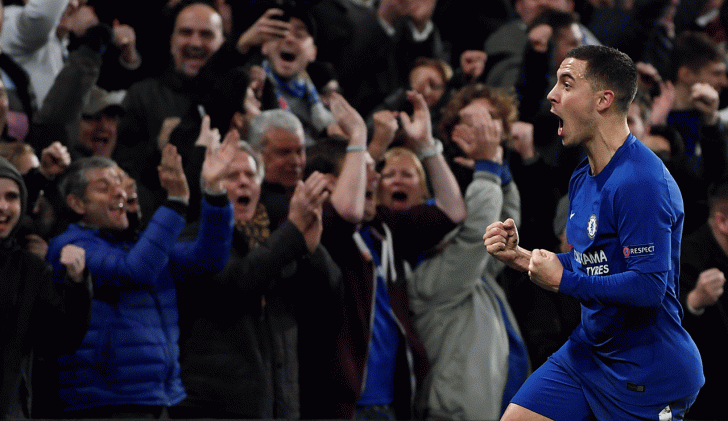 Chelsea forward - Eden Hazard