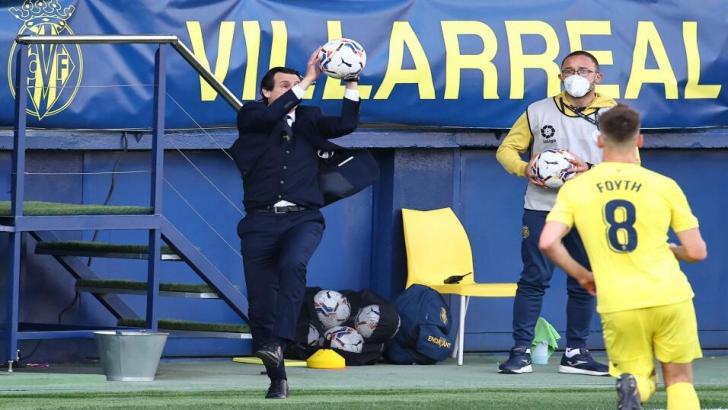 Villarreal manager Unai Emery