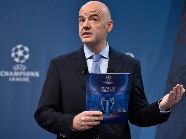 Gianni Infantino showed no signs of fatigue during the second of three major draws in 48 hours