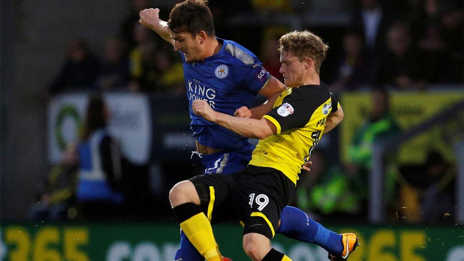 Leicester City defender Harry Maguire