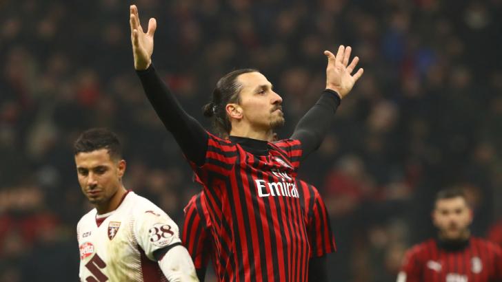 AC Milan striker - Zlatan Ibrahimovic