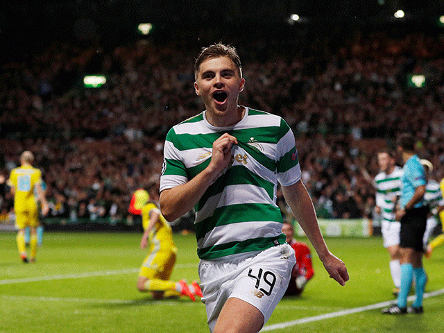 James Forrest is in good goalscoring form and came off early this weekend - a sign that Brendan Rodgers will play him against Astana?  
